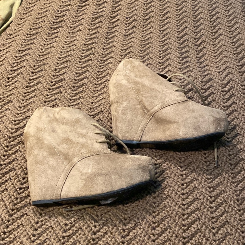 SODA wedge ankle boot (527)